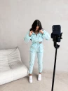 Komplet damski OLAVOGA WOELE 2026 miętowy - maWer Fashion