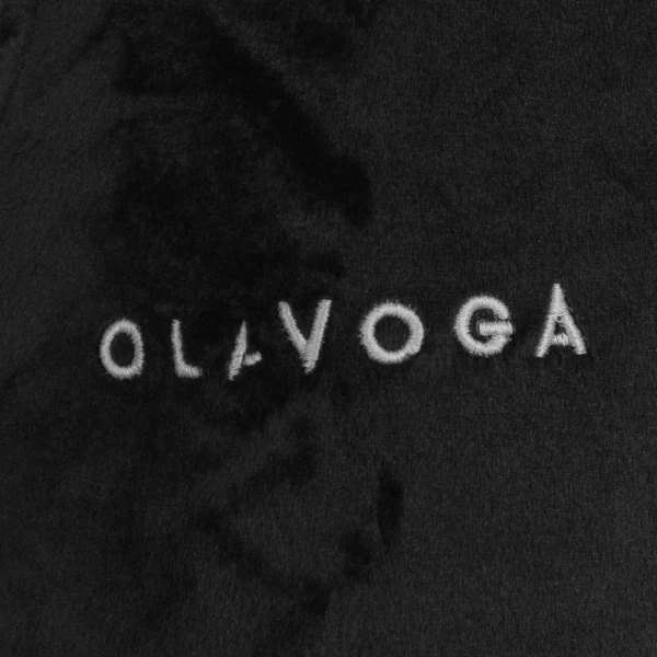 Welurowy komplet męski OLAVOGA LEGACY 2026 czarny - maWer Fashion