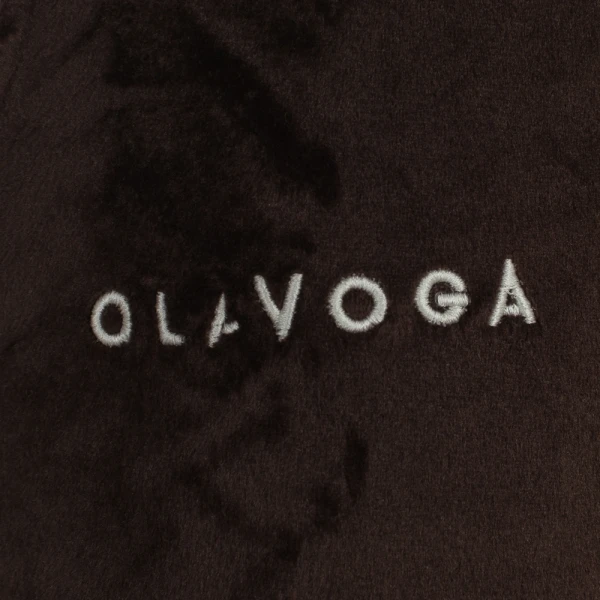 Welurowy komplet męski OLAVOGA LEGACY 2026 brąz - maWer Fashion