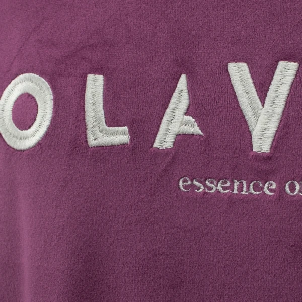 Welurowy komplet męski OLAVOGA LEGACY 2026 śliwka - maWer Fashion
