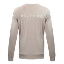 Welurowy komplet męski OLAVOGA LEGACY 2026 beż - maWer Fashion
