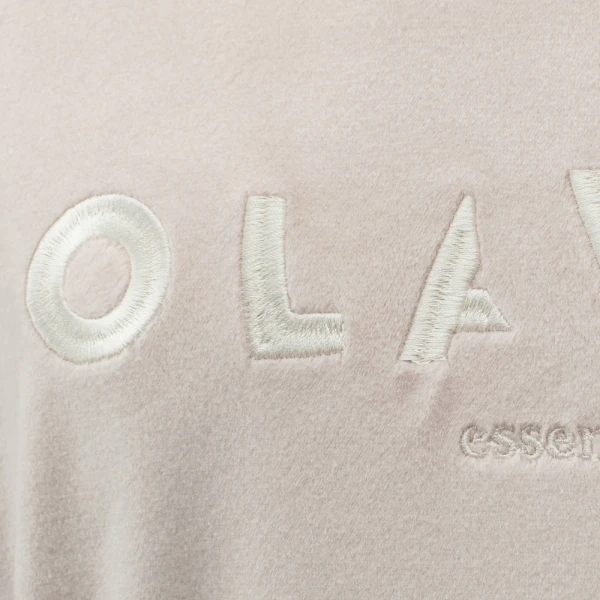 Welurowy komplet męski OLAVOGA LEGACY 2026 beż - maWer Fashion