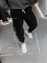 Spodnie męskie OLAVOGA ARES 2026 czarne - maWer Fashion