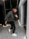 Spodnie męskie OLAVOGA ARES 2026 czarne - maWer Fashion