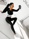 Komplet damski OLAVOGA SENSA 2026 czarny - maWer Fashion
