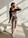 Komplet damski OLAVOGA SELIRA 2026 stone ice - maWer Fashion
