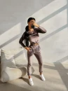 Komplet damski OLAVOGA SELIRA 2026 stone ice - maWer Fashion