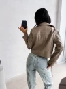 Kurtka damska OLAVOGA CAMPANI 2026 beż - maWer Fashion