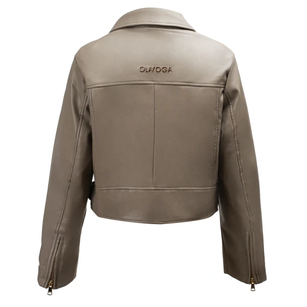 Kurtka damska OLAVOGA CAMPANI 2026 beż - maWer Fashion