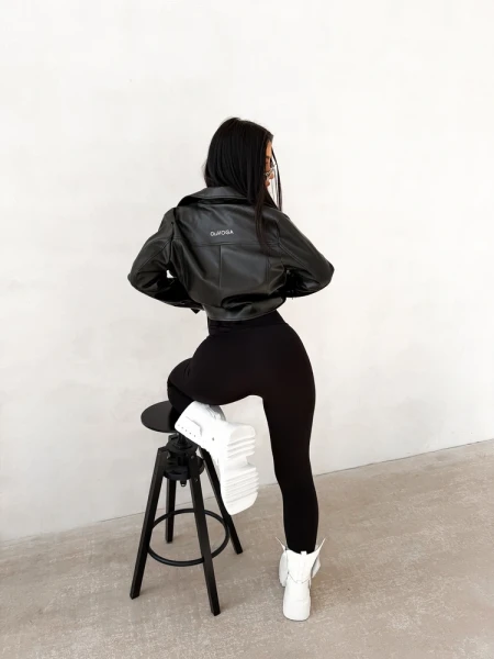 Kurtka damska OLAVOGA CAMPANI 2026 czarna - maWer Fashion