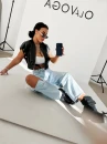Kurtka damska OLAVOGA SAO 2026  czarna - maWer Fashion