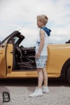 Spodenki chłopięce jeansowe ALL FOR KIDS niebieskie