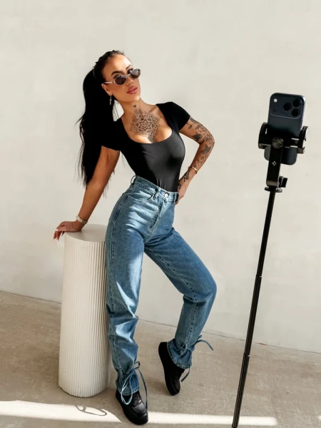 Body OLAVOGA AKIN 2026 czarne - maWer Fashion