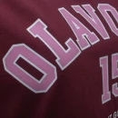 T-shirt damski OLAVOGA ZELVORA 2026 burgund  - maWer Fashion
