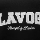 T-shirt damski OLAVOGA LONDON 2026 czarny - maWer Fashion