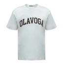 T-shirt męski OLAVOGA ROQA 2026 ecru - maWer Fashion