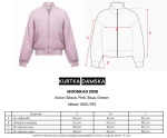 Kurtka damska bomberka OLAVOGA MOONKAO 2026 zielona - maWer Fashion