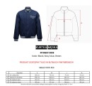 Kurtka męska bomberka OLAVOGA PITWEST 2026 granatowa - maWer Fashion