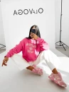Bluza damska OLAVOGA AMARIS 2026 róż - maWer Fashion