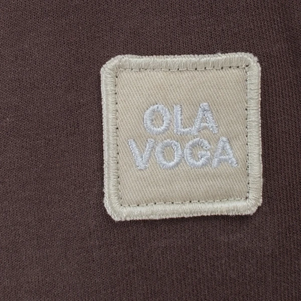Spodnie damskie OLAVOGA FIOFIO 2026 brąz - maWer Fashion