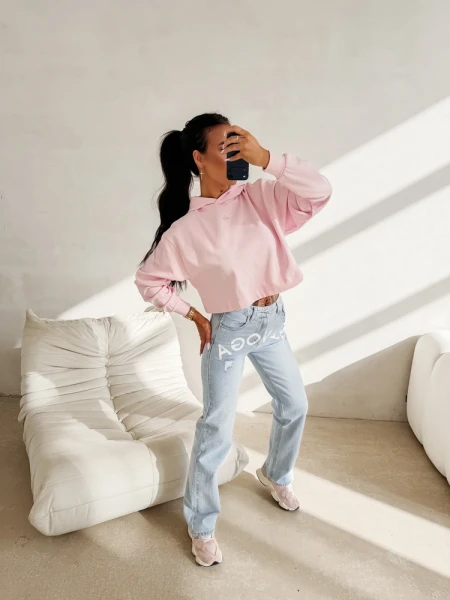 Bluza damska OLAVOGA APERIO 2026 róż - maWer Fashion