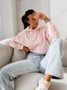 Bluza damska OLAVOGA APERIO 2026 róż - maWer Fashion