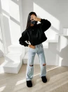 Bluza damska OLAVOGA APERIO 2026 czarna - maWer Fashion