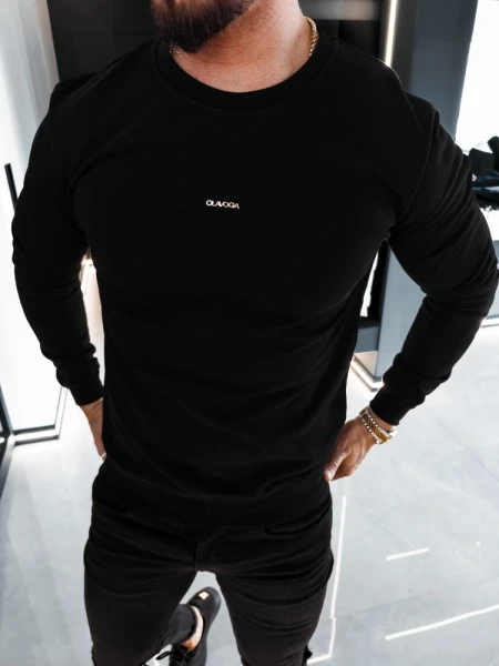 Bluza męska OLAVOGA TENGO 2026 czarna - maWer Fashion