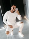 Bluza męska OLAVOGA TENGO 2026 ecru - maWer Fashion
