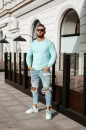 Bluza męska OLAVOGA TENGO 2026 jasny niebieski  - maWer Fashion