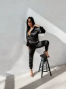 Komplet damski OLAVOGA LORY 2026 czarny - maWer Fashion