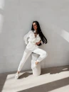 Komplet damski OLAVOGA LORY 2026 ecru - maWer Fashion