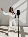 Komplet damski OLAVOGA LORY 2026 ecru - maWer Fashion
