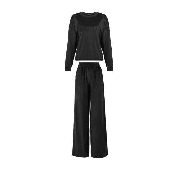 Komplet damski OLAVOGA IMPERIAL 2026 czarny - maWer Fashion