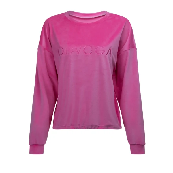 Komplet damski OLAVOGA IMPERIAL 2026 fuksja - maWer Fashion