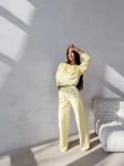 Komplet damski OLAVOGA IMPERIAL 2026 żółty - maWer Fashion