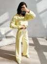 Komplet damski OLAVOGA IMPERIAL 2026 żółty - maWer Fashion