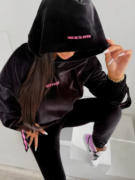 Komplet damski OLAVOGA SMOOVE 2026 czarny - maWer Fashion
