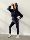 Komplet damski OLAVOGA SMOOVE 2026 granatowy - maWer Fashion