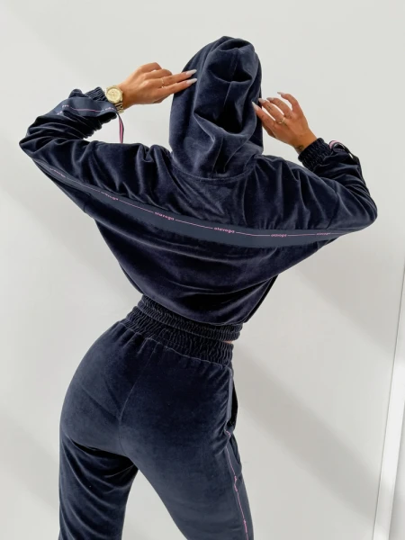 Komplet damski OLAVOGA SMOOVE 2026 granatowy - maWer Fashion