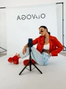 Kurtka damska ramonezka LADYO 2026 czerwona - maWer Fashion