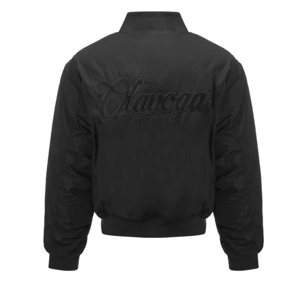 Kurtka damska bomberka OLAVOGA MOONKAO 2026 czarna - maWer Fashion