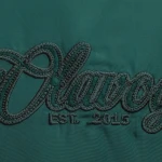 Kurtka damska bomberka OLAVOGA MOONKAO 2026 zielona - maWer Fashion