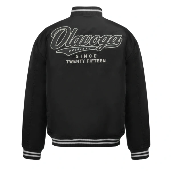 Kurtka męska bomberka OLAVOGA PITWEST 2026 czarna - maWer Fashion