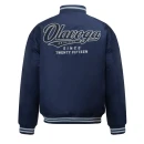 Kurtka męska bomberka OLAVOGA PITWEST 2026 granatowa - maWer Fashion