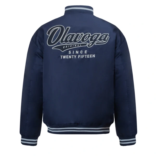Kurtka męska bomberka OLAVOGA PITWEST 2026 granatowa - maWer Fashion