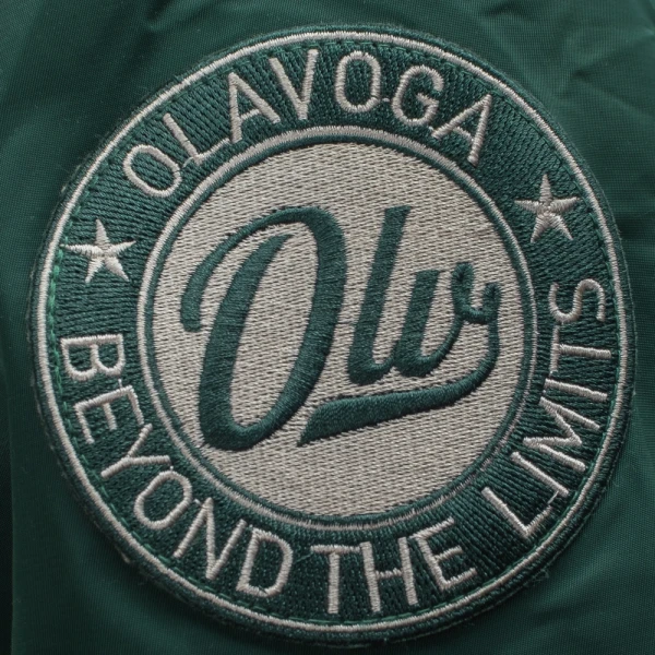 Kurtka męska bomberka OLAVOGA PITWEST 2026 zielona - maWer Fashion