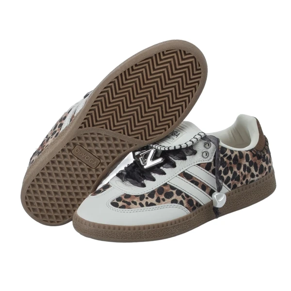 Buty damskie sneakersy OLAVOGA ANATY 2026 leopard  - maWer Fashion