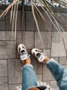 Buty damskie sneakersy OLAVOGA ANATY 2026 leopard  - maWer Fashion