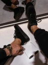 Buty męskie sneakresy OLAVOGA DAYTON 2026 czarne - maWer Fashion